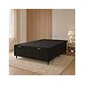 Cama Box Bau Casal Premium Blindada Super Reforçada Corino - Box Baú Preto - Corino - 2