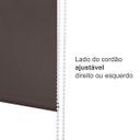 Ver imagem 7 de Persiana Rolô Blackout Lisa 1,60mx1,20m Isadora Design