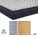 Ver imagem 2 de Cama Box Baú e Colchão Airtech 150 Espuma D45 Solteiro Ortobom Solteiro Bege