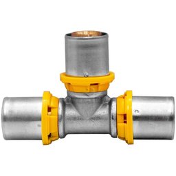 Tee Pex Multicamadas 16x16x16mm Gás Druck - 1