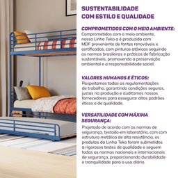 Trliche em Ferro Aço Carbono Tubular Teko Casatema - 11