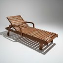 Ver imagem 2 de Espreguiçadeira Madeira Maciça Evo