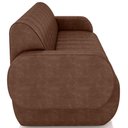 Ver imagem 3 de Sofá 2 Lugares Sala Living Orgânico 168cm Fávara K01 Couríssimo Marrom - Lyam Decor