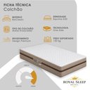 Ver imagem 7 de Cama Box com Baú Solteiro Bioclassic Molas Ensacadas Suede Marrom 88cm Royal Sleep