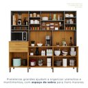 Ver imagem 5 de Cozinha Compacta 9 Portas 2 Gavetas Louvre