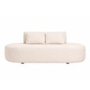 Ver imagem 4 de Sofá Orgânico 210cm Serina Bouclé Off White - Sallar Home