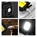 Ver imagem 6 de Lanterna Recarregável Chaveiro Multifunção Led Cob Abridor