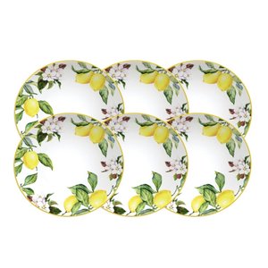 Conjunto de Pratos Fundos 06 Peças Carmen Tramontina