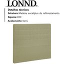 Ver imagem 3 de Cabeceira Solteiro 90 cm Lonnd Linho SL 75 Peer