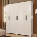 Ver imagem 2 de Guarda Roupa Casal 06 Portas 2 Gavetas Verso