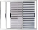 Ver imagem 1 de Janela de Aluminio Veneziana 3 Folhas Móveis sem Grade Linha Premium:1,00 X 1,50/brilhante