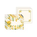 Ver imagem 1 de Kit Jogo Americano + Guardanapo Yellow Flower - 4 Peças