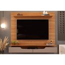 Ver imagem 7 de Rack Bancada C/ Painel P/ Tv até 60 Pol Levi Prateleiras 160x146cm Cedro/bali - Dj Móveis