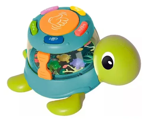 Tartaruga Bateria Multikids Primeira Infncia - Br2093 Sortid