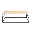 Ver imagem 3 de Mesa de Centro Sala Riga Modular Decoração Versátil:Preto