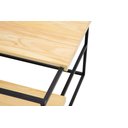 Ver mais imagens de Mesa de Centro Sala Riga Modular Decoração Versátil:Preto