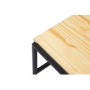 Ver imagem 7 de Mesa de Centro Sala Riga Modular Decoração Versátil:Preto