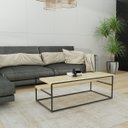 Ver imagem 4 de Mesa de Centro Sala Riga Modular Decoração Versátil:Preto