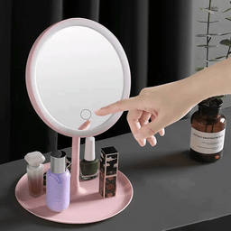 Espelho de Mesa Led Ajustável P/ Maquiagem Skin Care Camarim Pgb Espelho Led para Maquiagem - 4