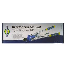 Rebitadeira Rebites Tipo Tesoura 4 Bicos Manual Profissional - 2