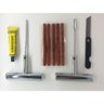 Kit Reparo Pneu Remendo Sem Câmara Carros Motos Macarrão - 1