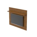 Ver imagem 2 de Painel Top com Prateleira Superior pra Tv até 55'' Polegadas Cor Cumaru