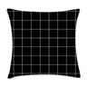 Kit 4 capas de almofadas Preto e Branco - 3