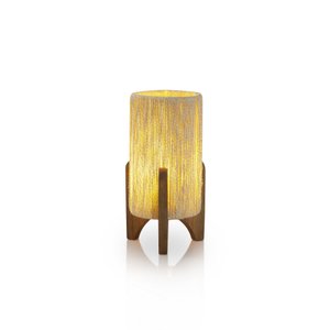 Abajur De Chão Decoração De Luxo Cupula De Sisal:Preto