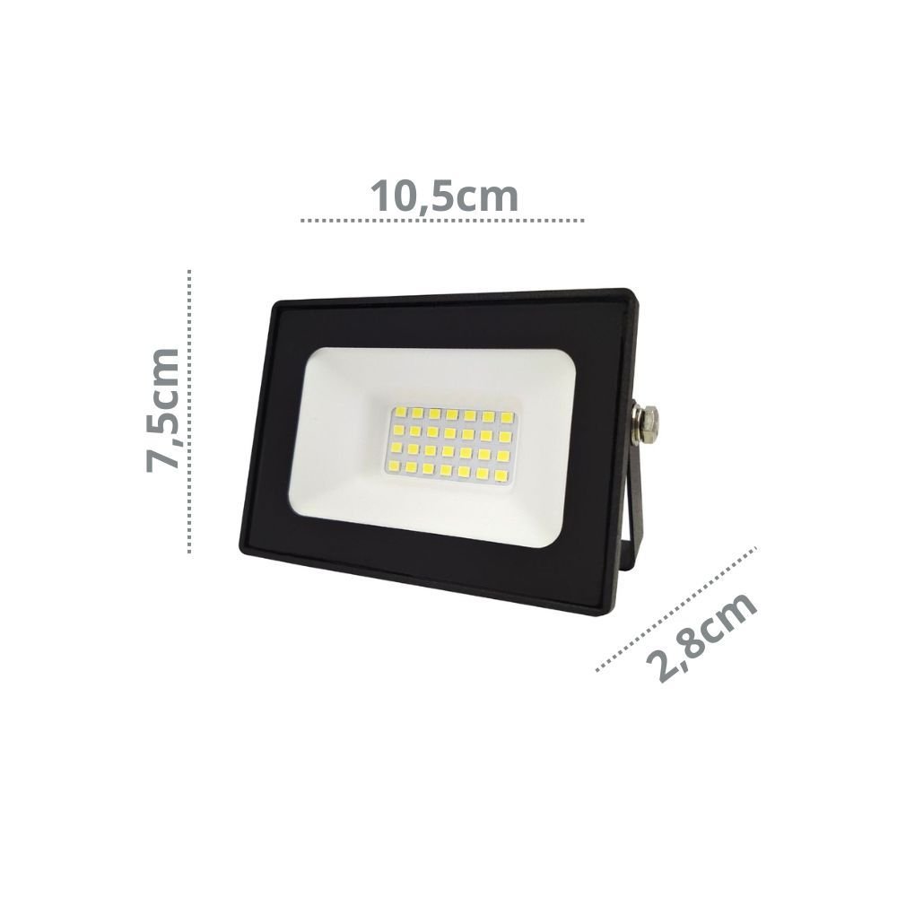 Refletor Led 30w Slim Prova D'agua Ip65 Holofote Sylvania - 2