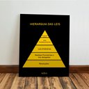 Ver imagem 5 de Kit 3 Quadro Decorativo Direito Advocacia Escritório Quarto 40x28