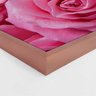 Quadro com Moldura Rosa ROSE METALIZADO - Médio - 4