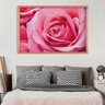 Quadro com Moldura Rosa ROSE METALIZADO - Médio - 1