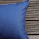 Ver imagem 3 de Almofada Impermeável Coleção Náutica - Azul Marinho com Detalhe em Vivo Retangular Tipo:completa