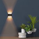 Ver imagem 3 de Arandela Clessidra Preto LED 6W 3000k IP65 ST2645