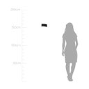 Ver mais imagens de Arandela Clessidra Preto LED 6W 3000k IP65 ST2645