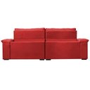 Ver imagem 6 de Sofá Retrátil e Reclinável 2,15m Molas Ensacadas Cama inBox Big Home com Bordado Velusoft