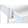 Mesa Cabeceira Branca Lateral Quarto Apoio Mdf Nicho Gaveta - 4