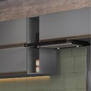 Ver imagem 2 de Nicho Superior Greta Crema 20 Cm 1 Prateleira Interna - Casajá - Cinza