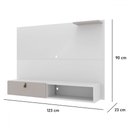 Ver imagem 4 de Painel para Tv até 50 Polegadas California 1 Porta Branco - Jcarvalho