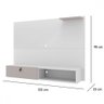 Painel para Tv até 50 Polegadas California 1 Porta Branco - Jcarvalho - 4