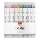 Ver imagem 1 de Marcador Artístico Brw Dual Brush 12 Cores - BP1012