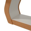 Ver imagem 4 de Conjunto Sala de Jantar Mesa Laini 160 Tampo Vidro Off White com 6 Cadeiras Laini - Lopas Amendoa Cl