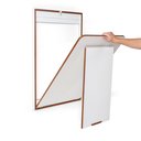 Ver imagem 3 de Mesa de Parede Retrátil Compacta Cozinha Apartamento Loft Branca