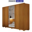 Ver imagem 3 de Guarda Roupa Casal c/Espelho 6 Portas Firenze - Arbo Design