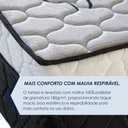Ver imagem 5 de Cama Box Solteiro Espuma D-28 100% Poliéster 88x52cm Sonnus América Colchões