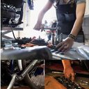 Ver imagem 2 de Kit 52 Peças Chaves Soquete Catraca Reversível 3/8 1/2 1/4 Maleta Ferramentas Profissional Roda