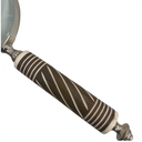 Ver imagem 3 de Lupa de Aumento Decorativa Estilo Madeira com Detalhes Branco 25cm