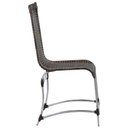 Ver imagem 3 de 10 Cadeiras Haiti e Mesa de Jantar 240x100 em Alumínio - Trama Original