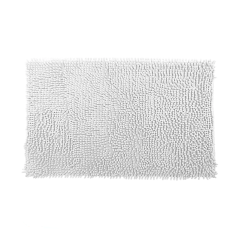 Tapete Microfibra Rayco 40x60cm Branco