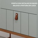 Ver mais imagens de Gabinete Suspenso com Cuba 80,3cm x 69cm Poli Espresso Móveis Verde/Pistache